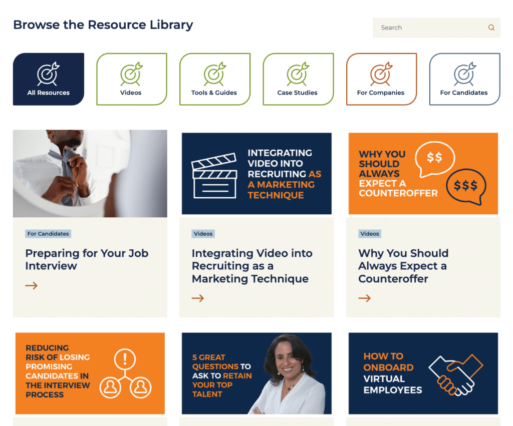 TRN Resource library screenshot