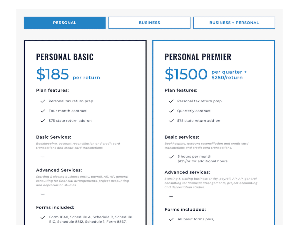 Screenshot of JDA TSG Accounting advanced pricing grid